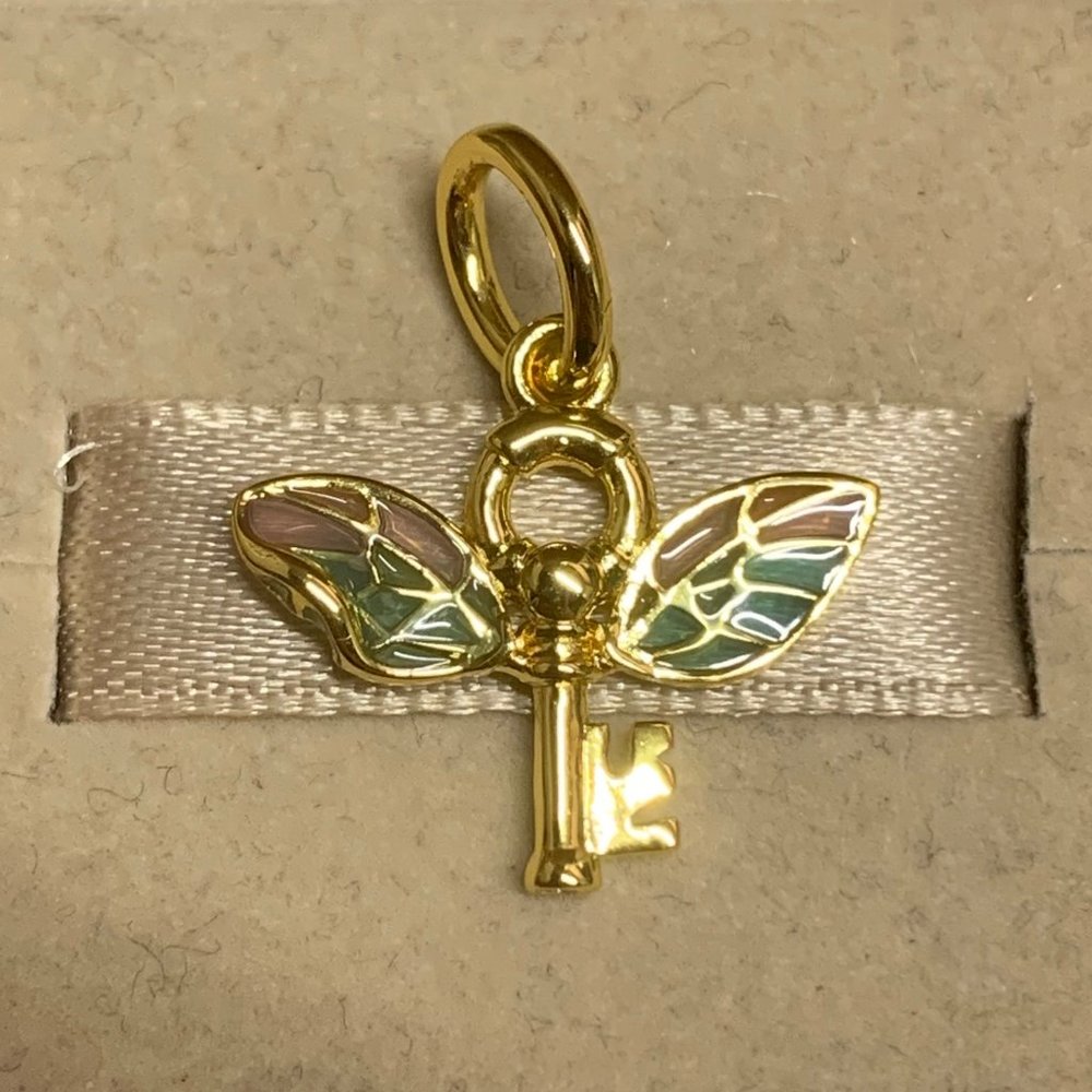 Pandora Harry Potter, Winged Key Pendant for Necklace，for Bracelet